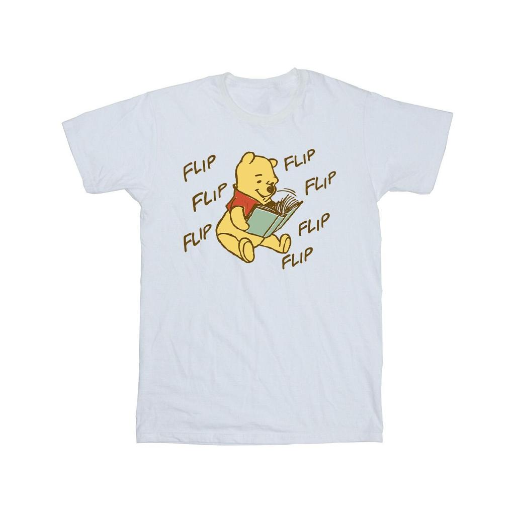 Winnie the Pooh Girls Flip Flip Flip Cotton T-Shirt