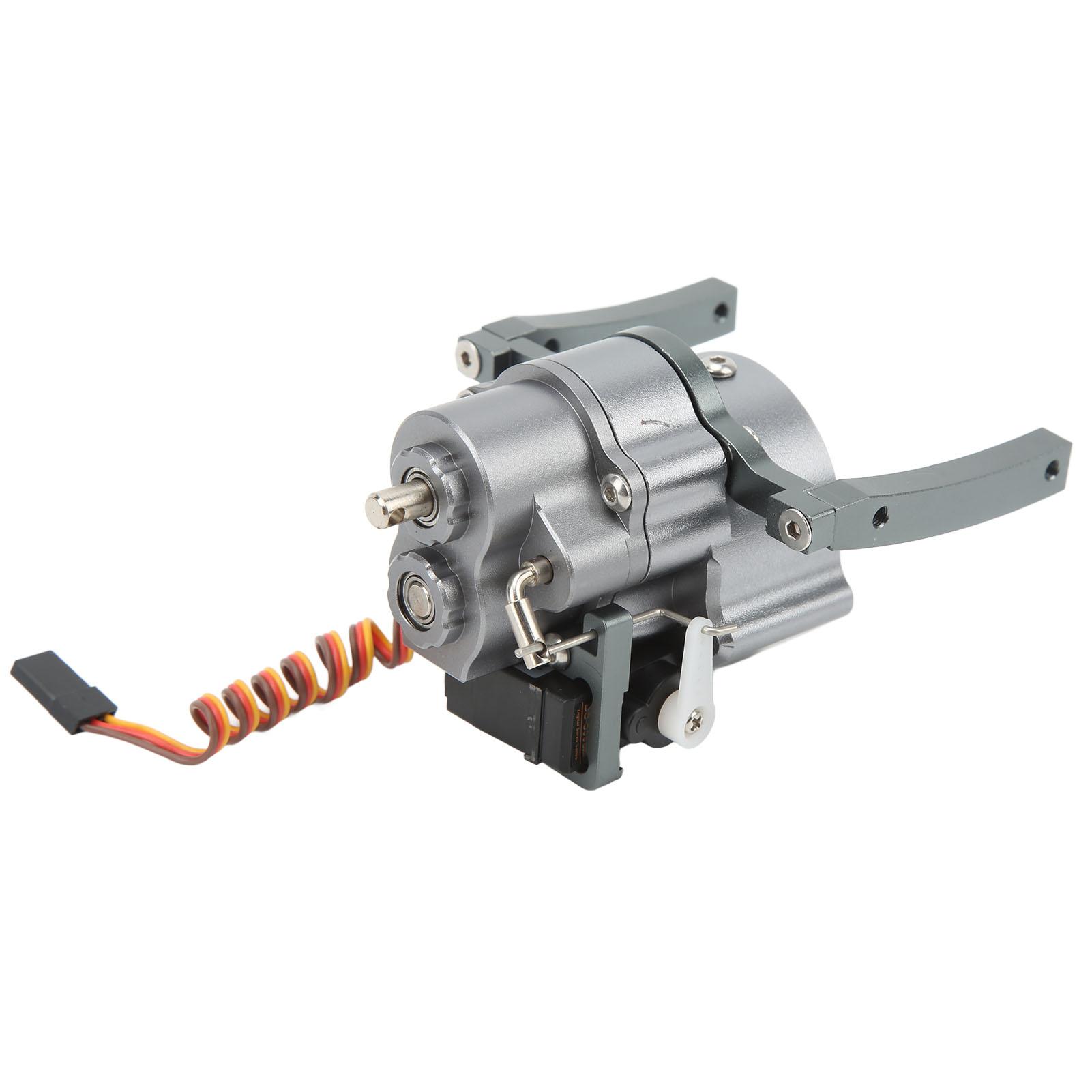 

RC Front Gear Box Aluminium Alloy Double Speed Perfect Size Anodized Surface 110 Crawler Gear Box