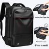 Men's Expandable Business Travel Backpack - Large Capacity & Multifunctional Vacuum Compression Design