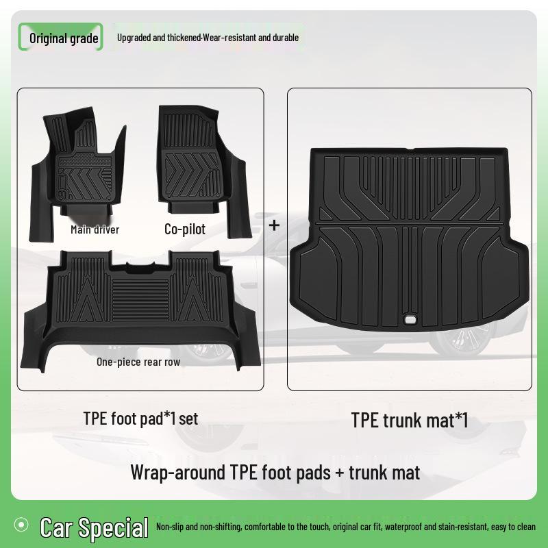 Lynk & Co 2025 10EMP TPE All-Inclusive Floor Mats - Custom Interior Accessories by Kui Xi