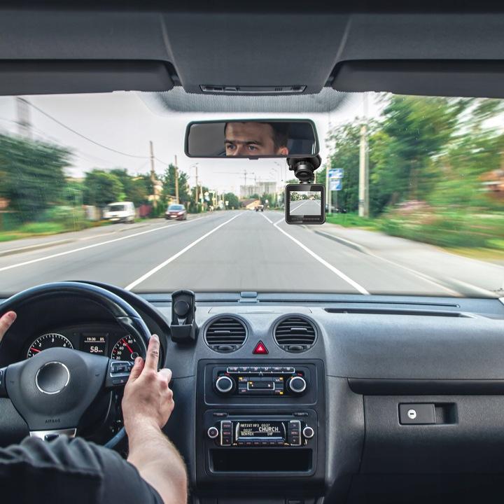 Registratore di Guida per Auto + Modulo GPS con Display Dash Cam HDR
