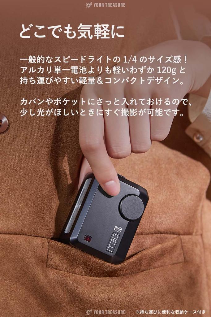 Godox iT30Pro Nikon Compatible Camera TTL HSS Japanese Instruction Manual Included iT30Pro-N Flash, GN15, Built-in Full-Color Touchscreen, (Black)