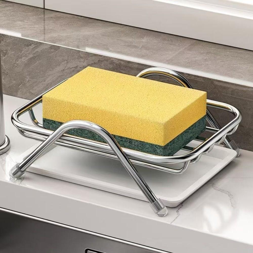 with Tray Stainless Steel Soap Rack Self Draining Bathroom Storage Rack New Soap Tray Bathroom Use