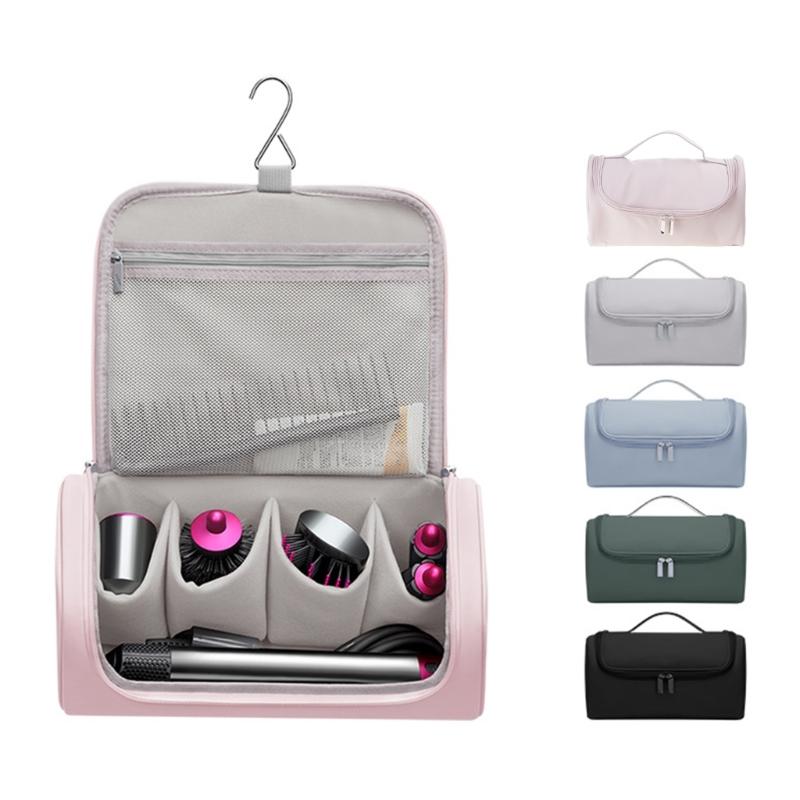 Practical Hair Dryer Organizers Large Interior Home Accessory Portable for Unsightly Wires Sturdy PU Materials