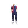 Nike Dri-FIT ADV Barcelona 2024/25 Home Patchwork Logo Print Round Neck Short Sleeve Football Shirt Men Tops Deep-Royal-Blue FN8775-456