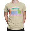 Periodically Chemistry Periodic Table Tshirt For Unisex Vintage 100 Cotton Tee Shirt Round Collar Short Sleeve T Shirt New Tops