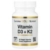 D3-vitamiin + K2, 60 taimset kapslit