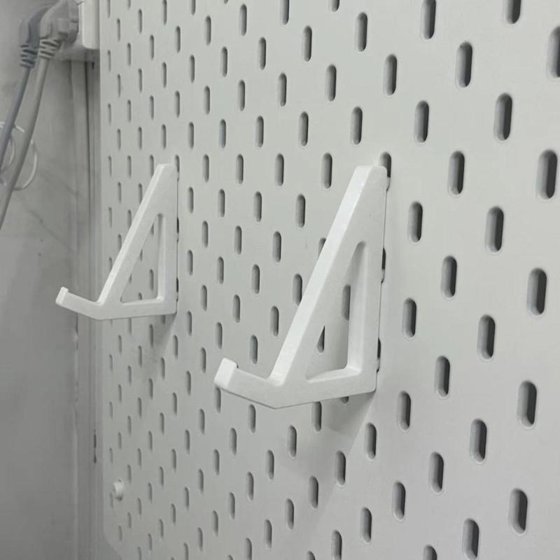 40mm Pegboard Keyboards and Controller Hook Holder Stand for Efficient Space Utilization In Home Office or Gaming Room