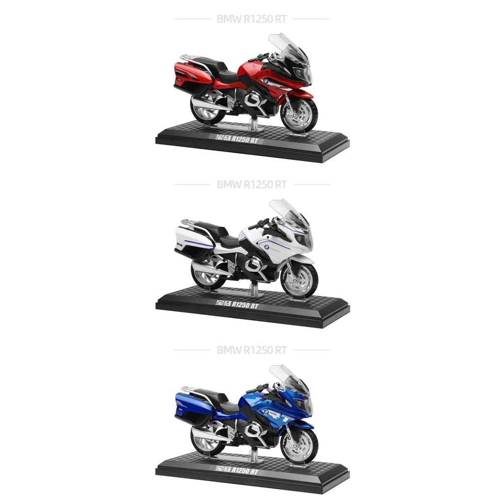 1/12 BMW R1250 RT Alloy Sports Motorcycle Model Diecast Metal Toy Travel Street Motorcycle Model Simulation Collection Kids Gift