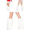 Faux Furs Leg Warmer,Y2K Warm Cozy Fuzzy Leg Warmer Boot Cuffs Cover for Womens