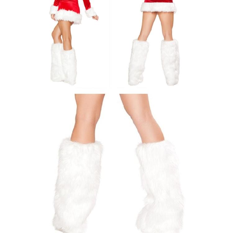Faux Furs Leg Warmer,Y2K Warm Cozy Fuzzy Leg Warmer Boot Cuffs Cover for Womens