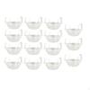 15 Count Flower Pot Tray with Hook for Draining Water in Gardens