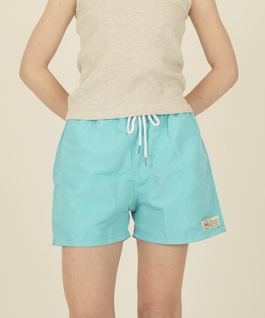 THE-ABON Beach Vivid Swim Shorts Purple