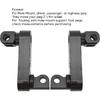 Generic Motorcycle Foot Pegs Bracket, Adjustable Highway Foot Pegs Extension Brackets, Passenger Highway FootPegs Male Mount Foot Peg Clamp Support