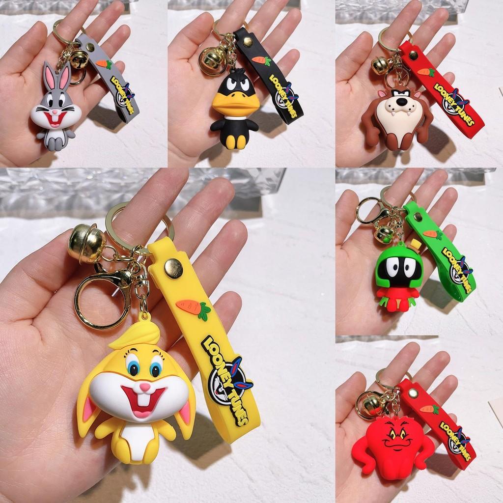 Adorable Bugs Bunny Keychain Cute Cartoon Charm Trendy Bag Accessory Gift