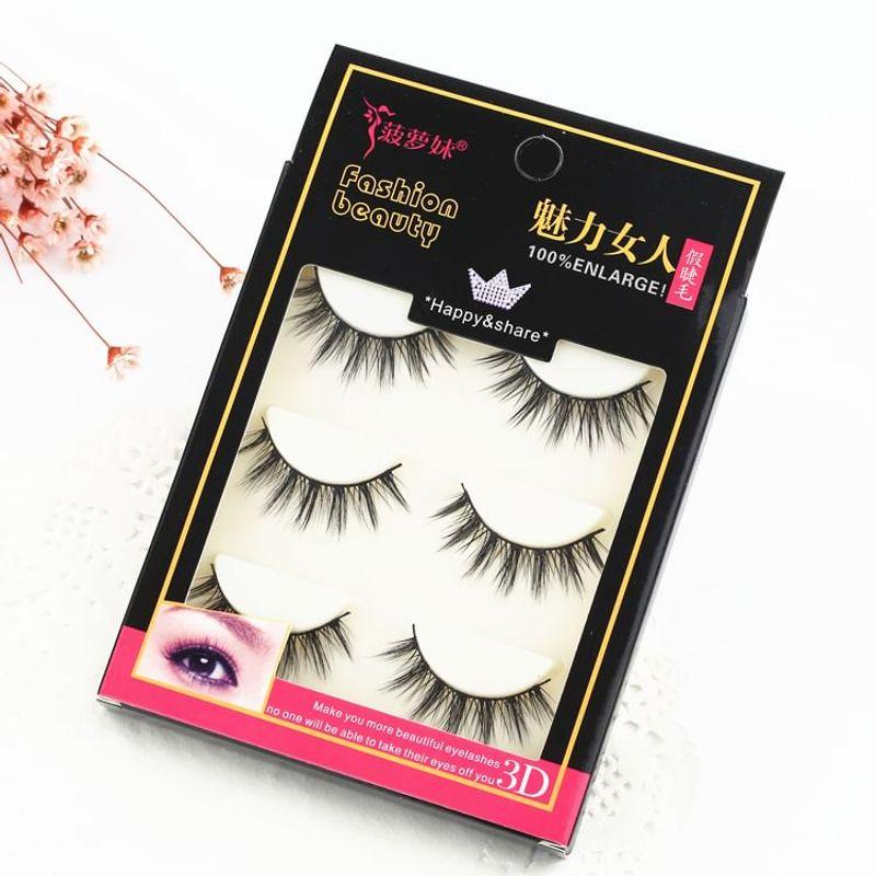 Bonnie Wisp - Natural Multipack False Eyelashes