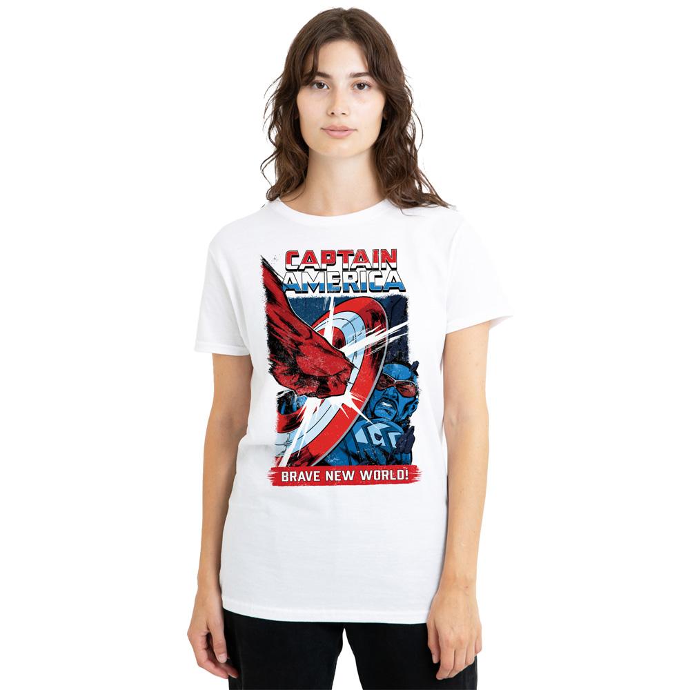 Captain America: Brave New World Unisex Adult Red Hulk Punch T-Shirt