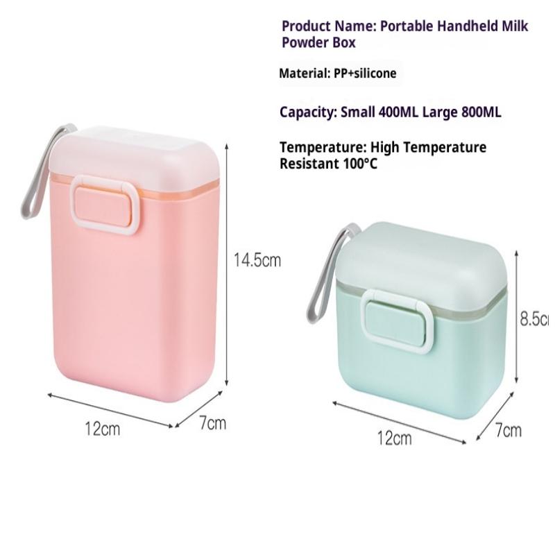 Baby Milk Powder Box Out Large Capacity Milk Powder Storage Box Baby Portable Portable Milk Powder Boxes Of Various Styles