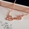 New Arrival Voguish Luxurious Gold Color Color Queen Crown Chain Necklaces Cubic Zircon Crystalline Pendant Necklace Women Modish Birthday Giveaway
