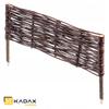KADAX Wicker Palisade Fence Fence Edging