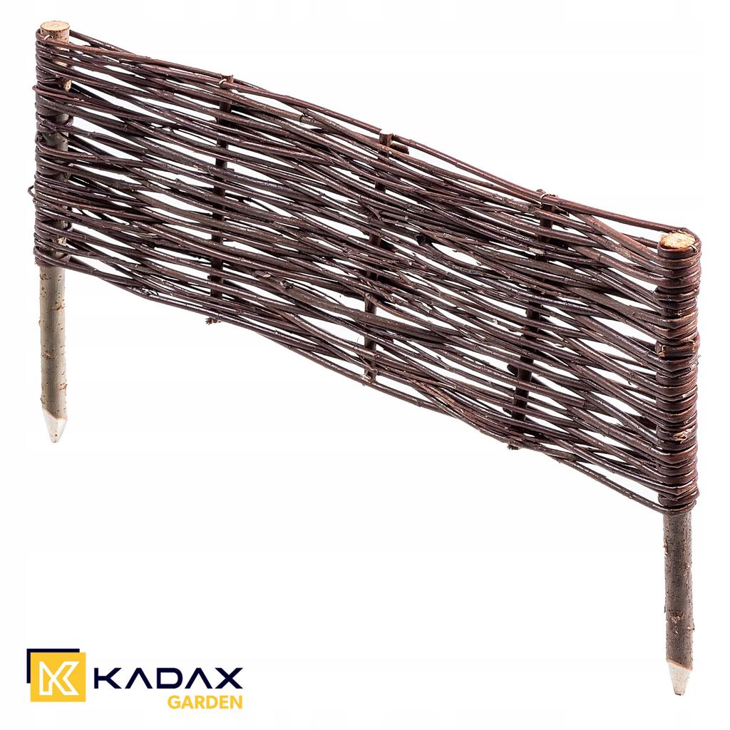 KADAX Wicker Palisade Fence Fence Edging