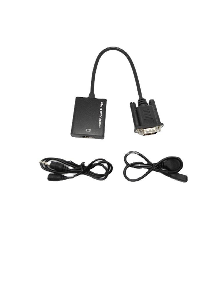 HDMI to VGA Converter Cable with Audio, 1080P