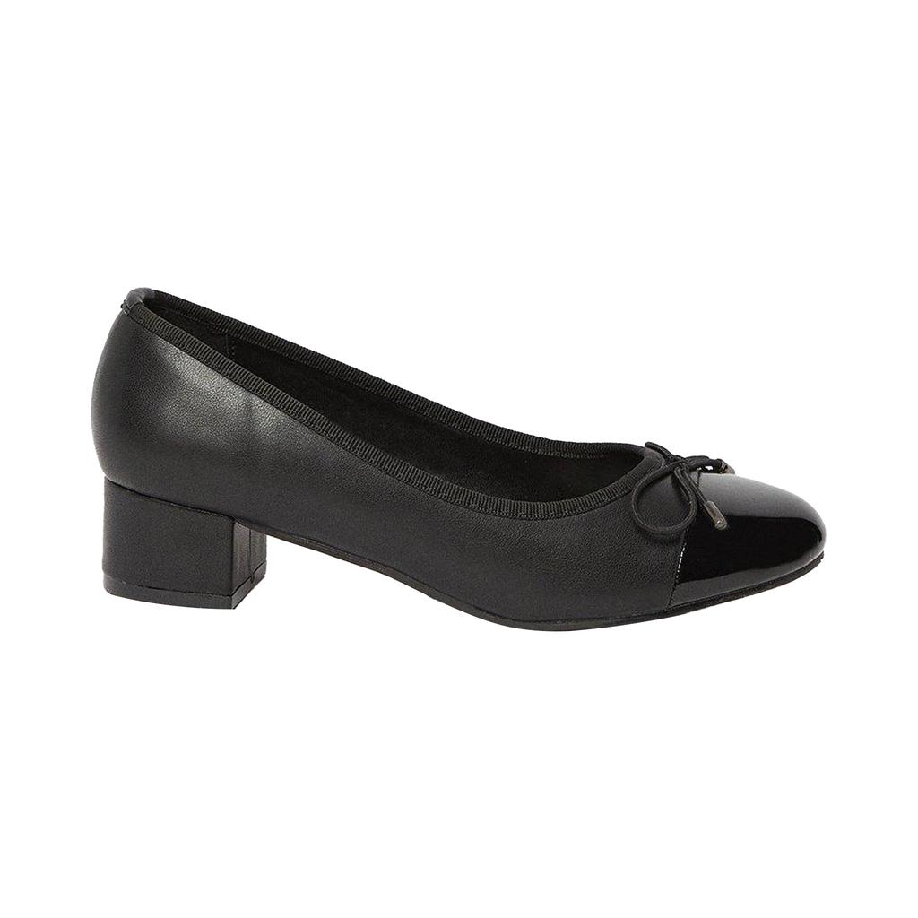 Good For The Sole Womens/Ladies Talia Block Heel Ballerina Flats