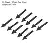 4/6/10Sheet Arrow Sticker Directional Sign PVC Self-Adhesive Label Stickers Removable Floor Decal for Floor Wall Marking 6Colors