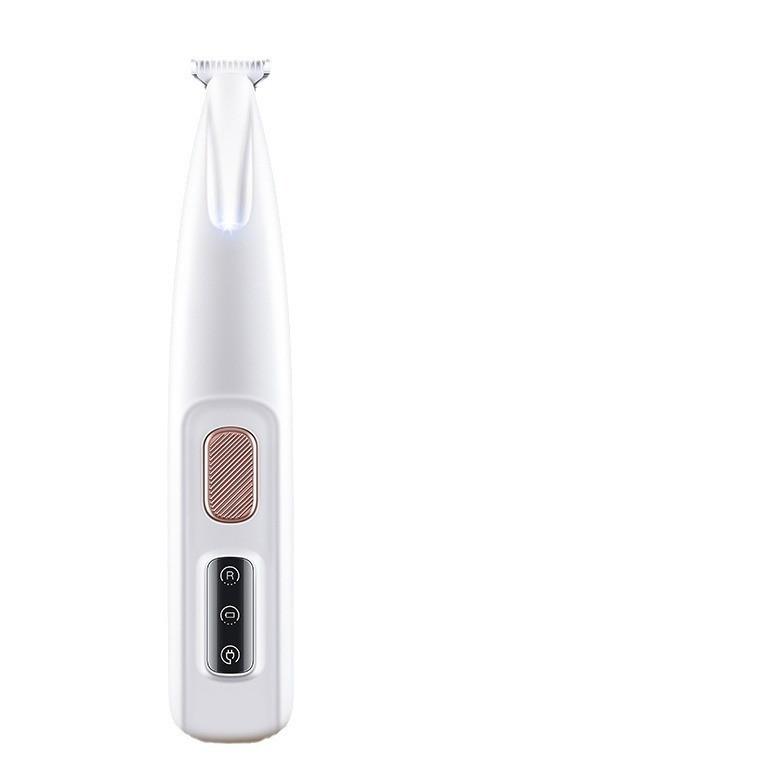 Waterproof LED Light Dog and Cat Foot Hair Trimmer, Pet Foot Hair Trimmer, Rechargeable Electric Clipper with Light for Dog Hair Trimming