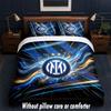 Borussia Dortmund Design Bed Bedding Set 1 Duvet Cover + 2 Pillowcases Soft Breathable Household Bed Linens