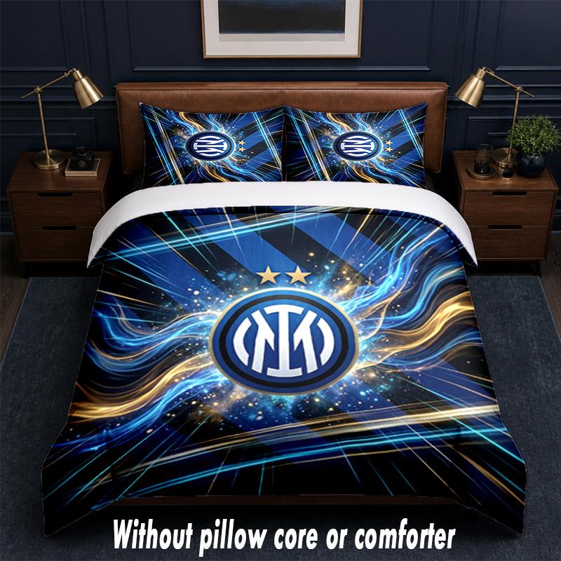 Borussia Dortmund Design Bed Bedding Set 1 Duvet Cover + 2 Pillowcases Soft Breathable Household Bed Linens