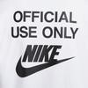 Nike Sportswear As U Nsw Tee M90 Oc Remix Fashion Simple Round Neck Pullover Solid Color Short Sleeve T-Shirt Men Tops White HJ0775100