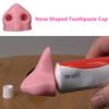 Novelty Funny Simulated Nose-Shaped Toothpaste Cap Valentine'S Day Prank Gifts Creative Toothpaste Dispenser Wacky Supplies