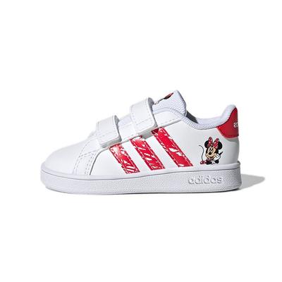Disney x Grand Court I Minnie Mouse Baby Sneaker Rot Wolkenweiß Ray-Rot GY8011