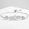 Sweet And Romantic Multi-element Cubic Zirconia Bracelet Suitable For Women To Wear And Match For Summer Travel