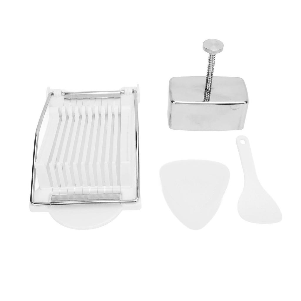 Musubi Press Sushi Rice Molding Egg Cutter Set Onigiri Molding Set Kitchen Supplies