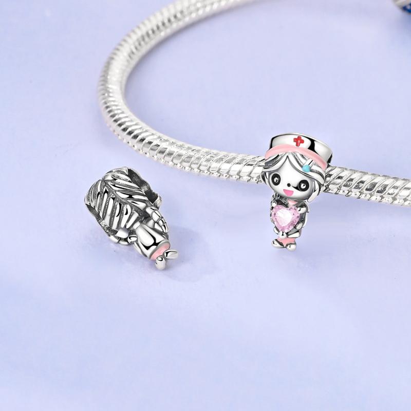 Copper Charms Moon Heart Cat Sunflower Pendants Beads Fit Original Bracelet Charm Diy Jewelry Gift For Woman