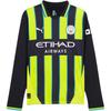 Puma Manchester City SS24 Replica Away Long Sleeve Soccer Jersey Soccer Jersey Men's Yellow 775087-02