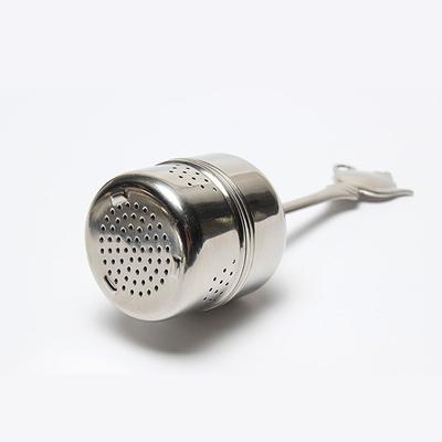 Infusore per Tè in Acciaio Inossidabile Colino Cilindrico Filtro per Spezie Erbe Palline Condimento Catena Appendi Accessori da Cucina