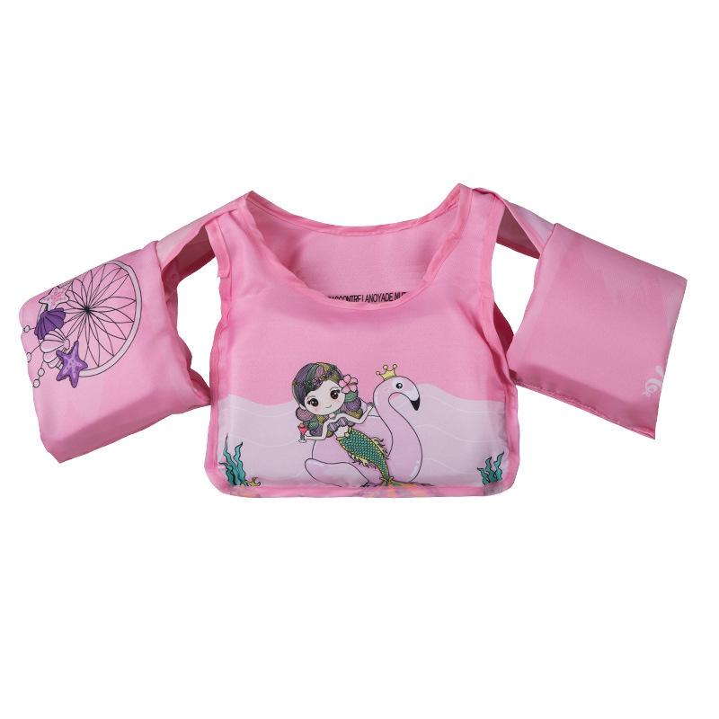 Xiaolü Children's Inflatable-Free Life Vest with Floating Sleeves & Armbands - For Boys & Girls