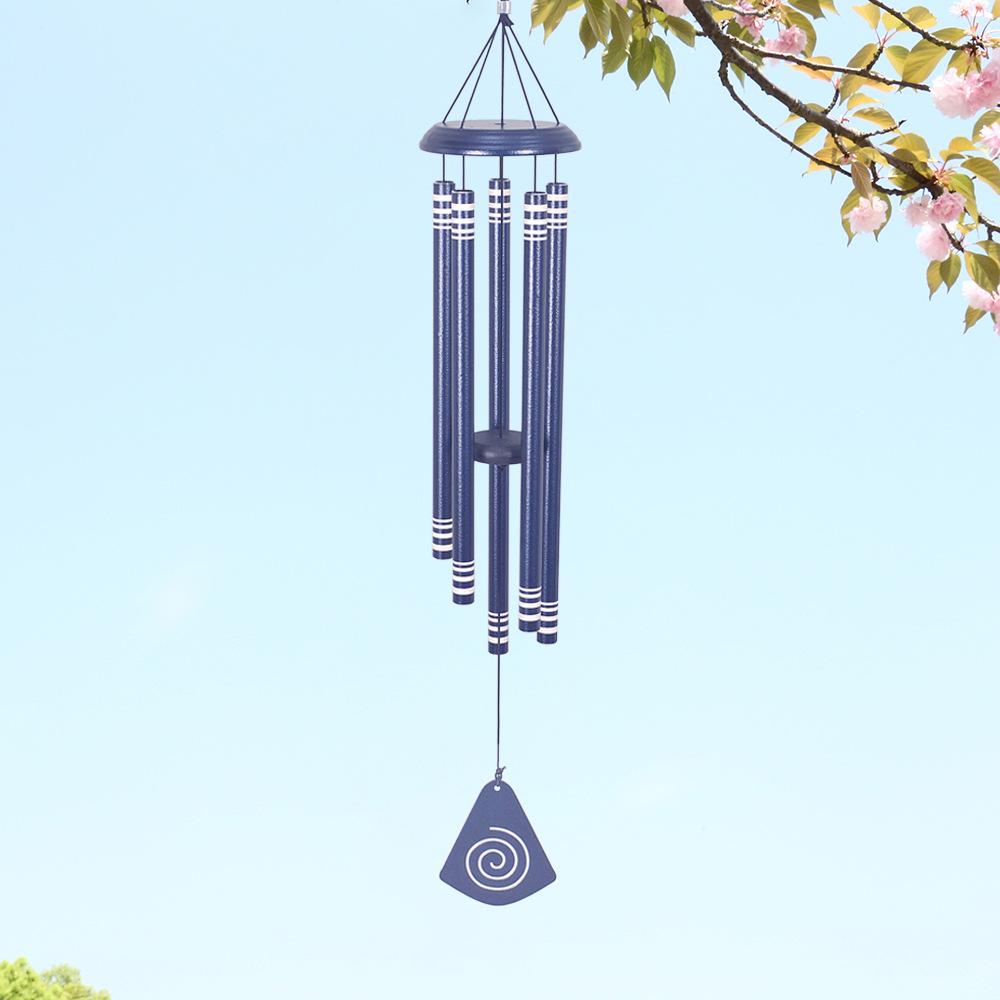European and American Multi-layer Edge Top Cover Laser Carved Pipe Wind Chime Wind Chime Creative Home Creative Decoration Gift