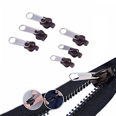 Portable Popular Instant Fix Slider Teeth Zippers Sewing Tools 6PCS/Set High Quality Repair Kit Universal Fix A Zipper 3Sizes  Unique