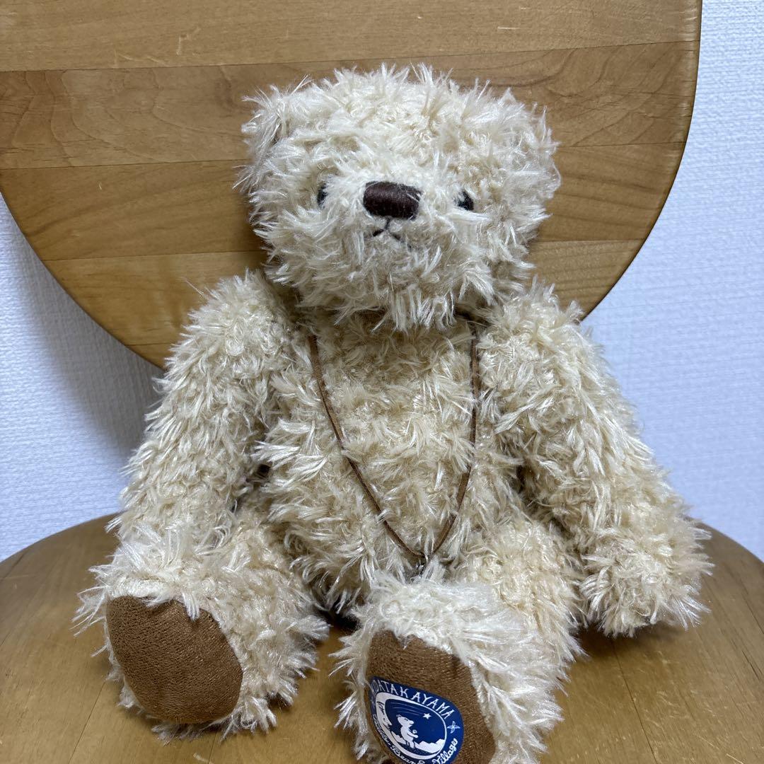 

[USED] Hida Takayama Teddy Bear Eco Village Teddy Bear