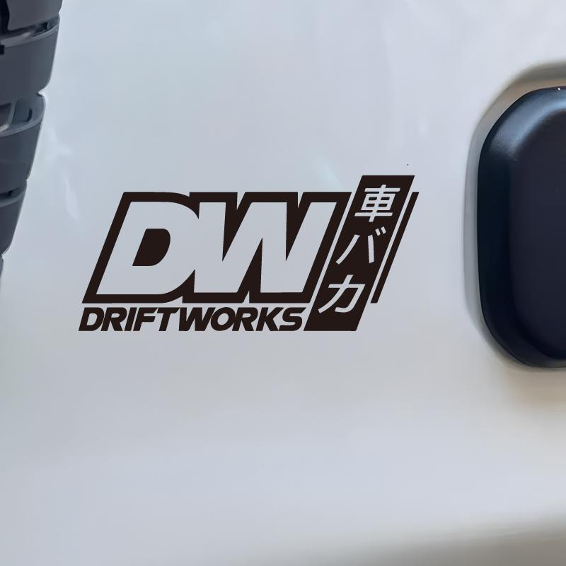 Drift Works Passion And Speed Creativeandfunny Stickers For Cartoon Fansandloverhigh Quality For Car Trucks Motorcycles And Laptops