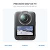 Transparent Lens Protector for DJI Osmo 360 II2 & Osmo 360, 2Pcs Clear PC Front Rear Lens Cap Scratch Proof 360 Camera Accessory