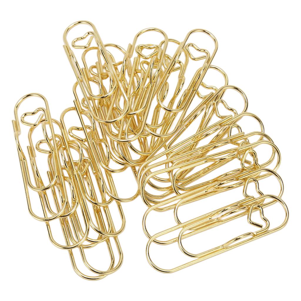 40Pcs Pen Holder Clip Lightweight Portable Multifunction Paper Clip for Home School Office Work