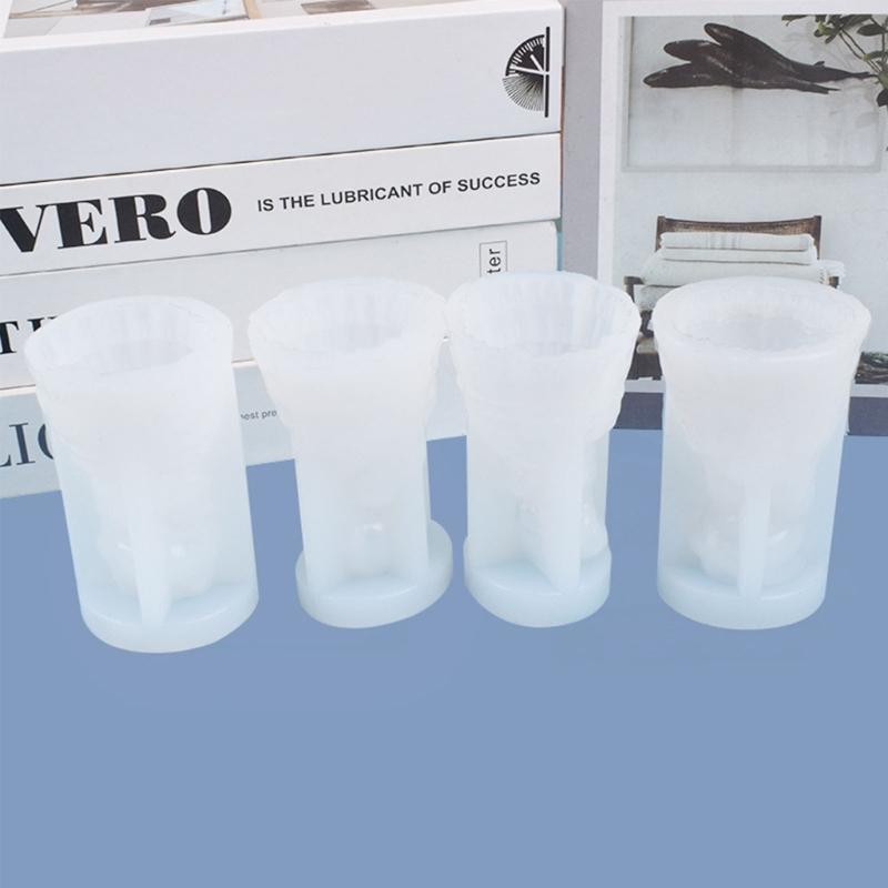 Candle Moulds Resin Candle Making Tools Clay Mould Crafts Moulds Princess Shaped Silicone Material for Hand-Making Lover