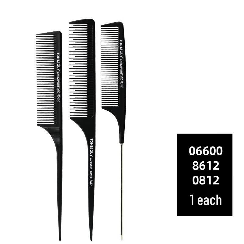 LIEI Anti-Static Steel Pin Tail Comb