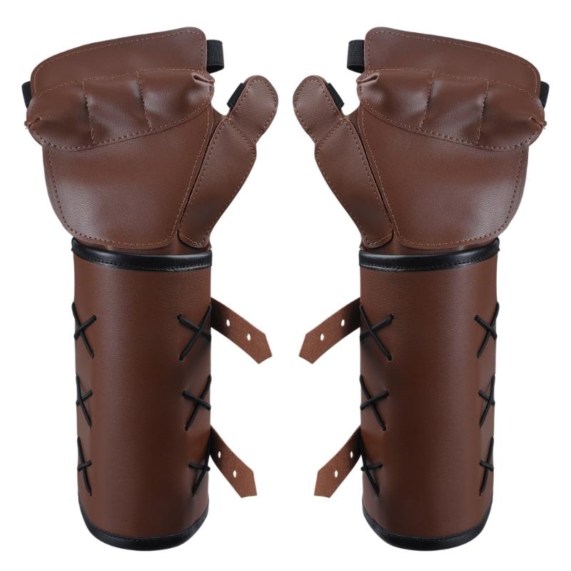 Мужской Косплей Наруч на руку с регулируемой пряжкой Винтажный Пиратский Рыцарский Боксерский