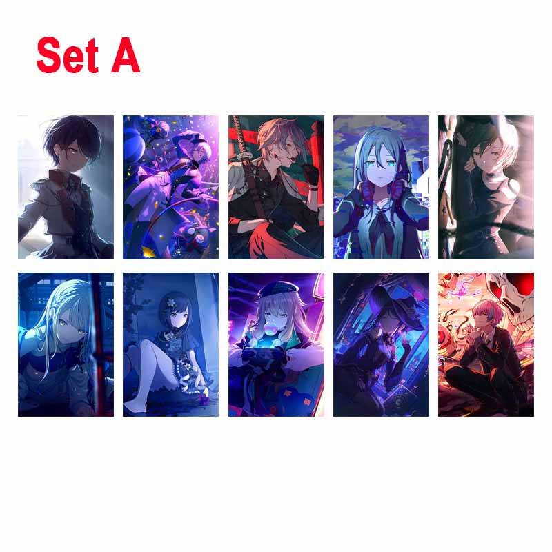10/30pcs Anime Game Project Sekai Posters Vintage Dorm Home Wall Art Prints Decor Mural Bedroom Decoration Collage Kit Pictures